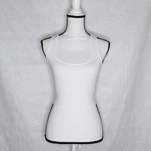 NWOT Express White Basic Tank XS